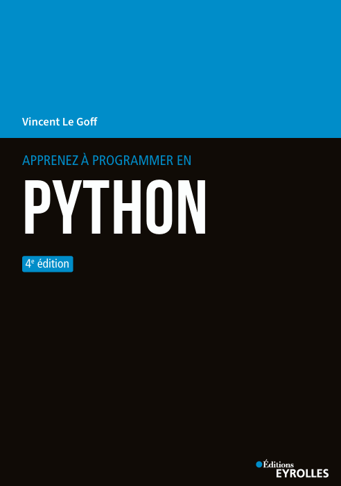 Apprenez À Programmer En Python 4E